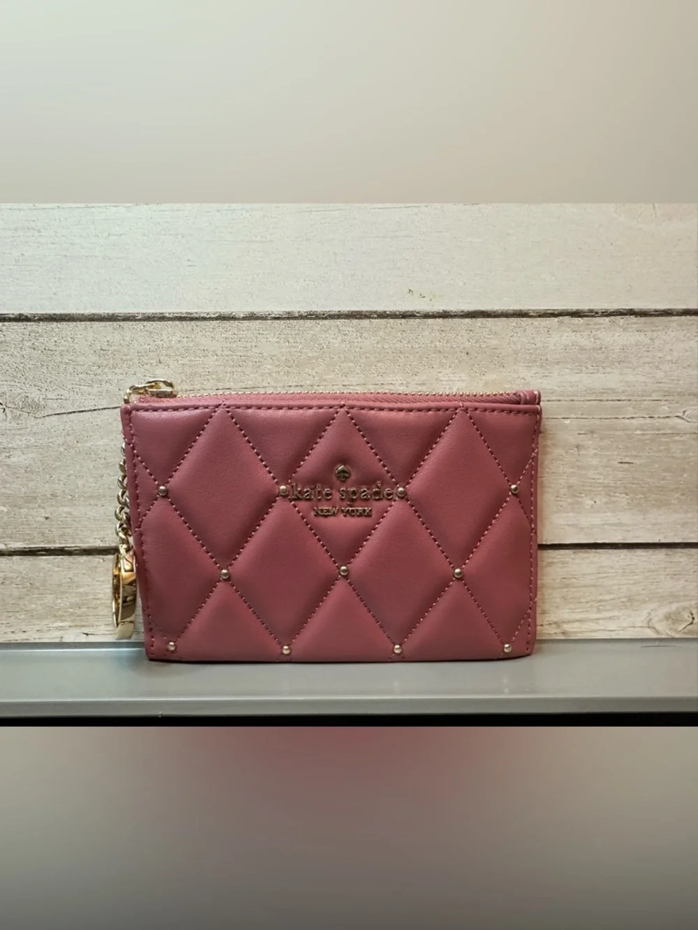 Kate Spade Carey Quilted Card Case